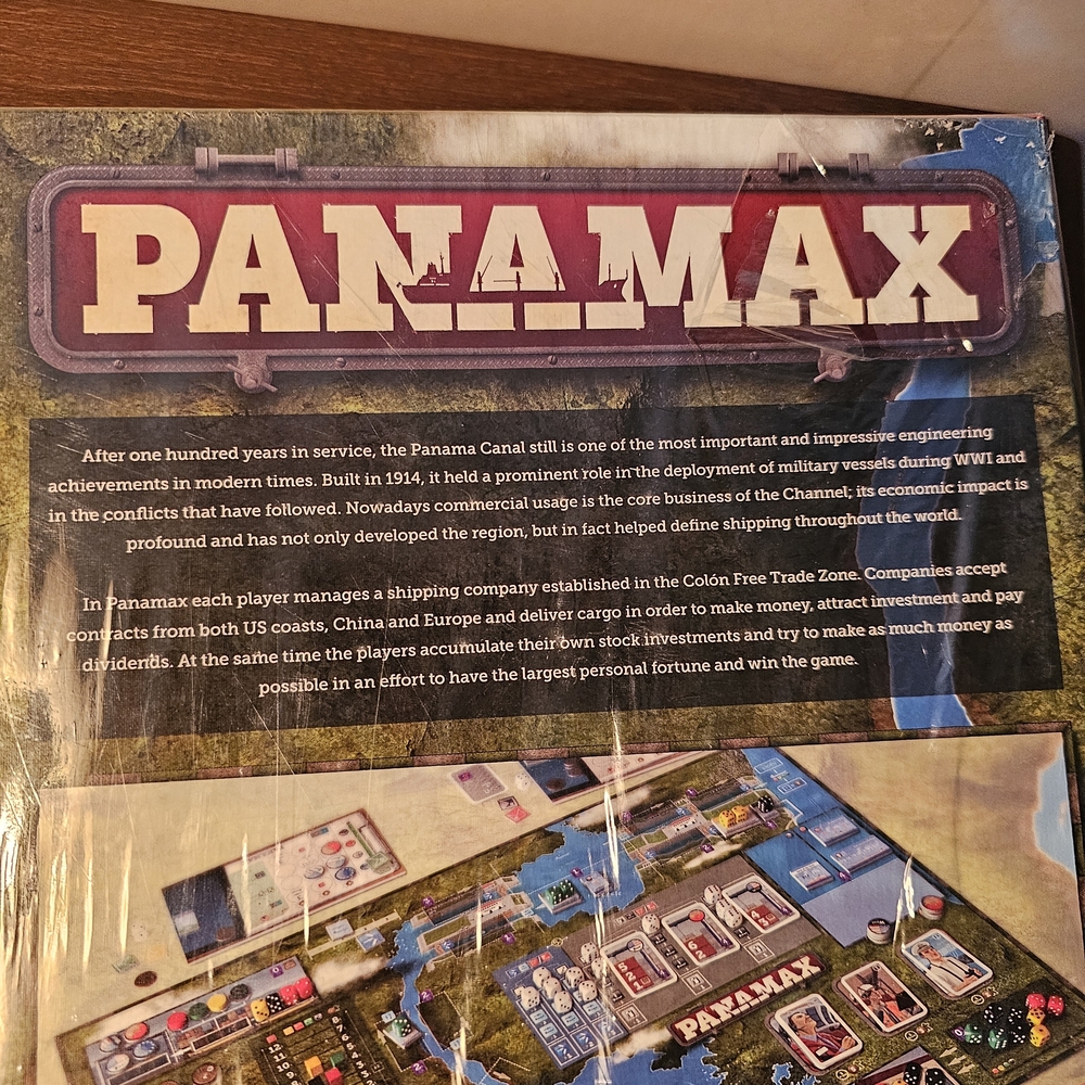 Panamax Boardgame Sleeved  (Stronghold Games) New - Picture 3 of 5